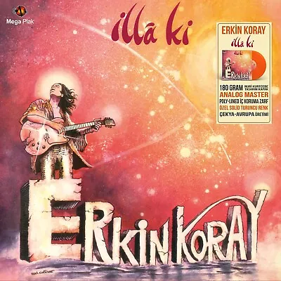 $39.90 • Buy Erkin Koray – İllâ Ki (2021)LP (Vinyl Record) Turkish Music  New   Orange Vinyl 