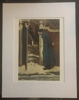 Howard Pyle  Old Jacob Van Kleek Had Never Favored....  11 X 14 Matted Art Print • $22.49