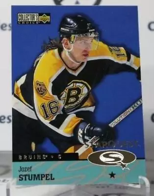 Jozef Stumpel # Sq17 Upper Deck 1997-98 Boston Bruins Nhl Hockey Trading Card • $7.95