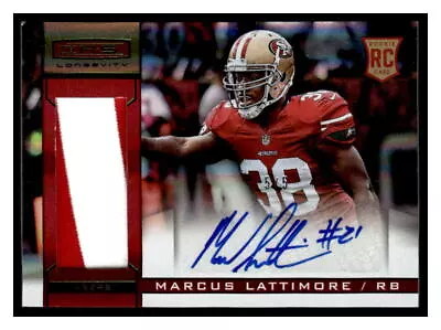 Marcus Lattimore 2013 Rookies & Stars Patch Autograph #d 5/5 Auto • $19.99