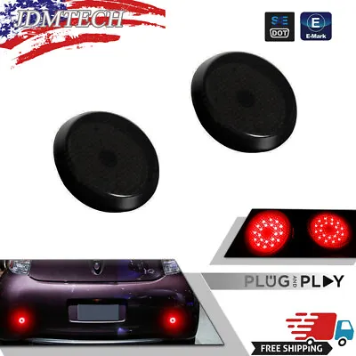 For TOYOTA Corolla Sienna Scion IQ XB LED Red Rear Fog Lamps Tail Brake Lights • $13.29