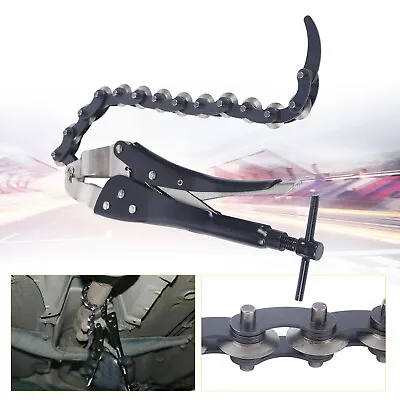 Tailpipe Cutter Exhaust Pipe Cutter Chain Tool Works Exhaust Tail Pipe Cutter US • $28.50