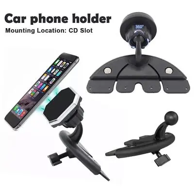 CD Slot Mobile Phone Holder For In Car Universal Stand Cradle Mount G Prof • $14.26