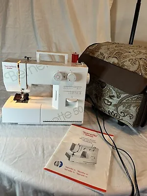 Bernini Bernette 50 Portable Sewing Machine + Case Buttonhole Switzerland • $300