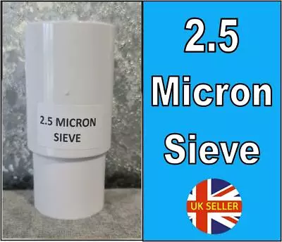 £6.49 • Buy 2.5 Micron Nylon Mesh Stackable Sieve, Food Grade Strainer, Home Brew, Filter