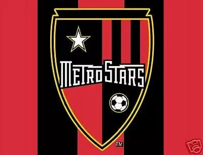 MAJOR LEAGUE SOCCER MLS METROSTARS 3' X 5' FLAG⭐renamed New York Red Bulls⭐2006 • $36.99