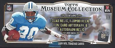 2014 Topps Museum Collection Football Factory Sealed Hobby Box • $450