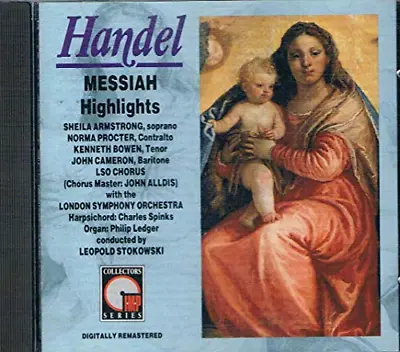 £2.61 • Buy Handel: Messiah-Highlights Various Artists 1966 CD Top-quality Free UK Shipping