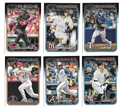 2024 Topps Series  1 Base Singles U Pick Complete Your  Set  - #1 - 199 • $1.17