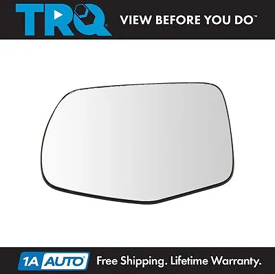 TRQ Mirror Glass Flat Heated Driver Side Left LH For Honda Pilot Ridgeline New • $30.95