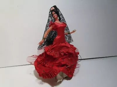 10  Red Marin Chiclana Senorita Doll Made In Spain  • $9