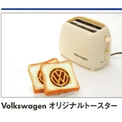 Volkswagen Toaster Ivory VW With BOX Original Mini Bus From Japan Very RARE New  • $47.90