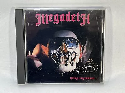 Megadeth Killing Is My Business CD 1985 Combat 1st Press 88561-8015-2 • $49.99