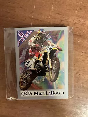 (10) 1991 Champs Hi Flyers Mike LaRocco Motocross #55 Card Lot • $11.90