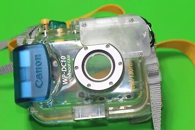 Canon WP-DC10 Waterproof Camera Case Cover Diving Swimming Under Water • $16.25