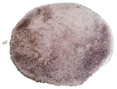 Indulgence Mink Round Rug 133cm Diameter Brand New In Packaging • £24.99