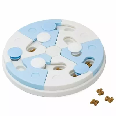 Dog Puzzle Toy Interactive Pet Puppy Treat Food Dispenser Game - AllPetSolutions • £9.99