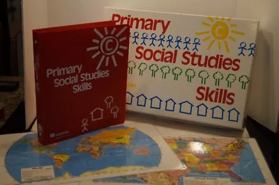 Vintage Nystrom Primary Social Studies Skills - Level C (2rps-300) Education Kit • $59.95