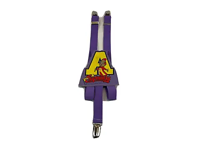 Alvin And The Chipmunks Vintage Boys  Suspenders 1990 Purple  • $16.67
