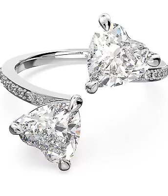 £65 • Buy Swarovski Attract Soul Open Ring Size 55