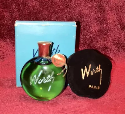 Vintage 1930s  Je Reviens  WORTH Perfume Paris 1/4 Oz Lalique Bottle In Box • $95