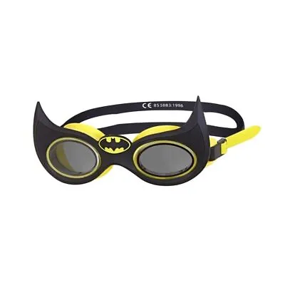 Swimming Goggles Junior Batman DC Super Heroes Character 6-14 Yrs Boys Kids Pool • £13.50