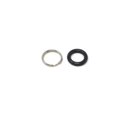 Single Split Ring (16 Mm) And Rubber Protector For Camera Strap - Cordweaver • £2.95