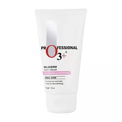 O3+ Dermal Zone Meladerm Intensive Skin Whitening Night Care Cream 50ml • $27.59