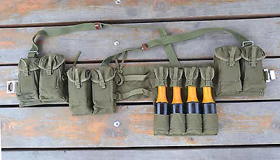 MILITARY SURPLUS CHINESE SKS 63 Rifle TYPE BAG CHEST-RIG BANDOLIER MAG POUCH • $15.99