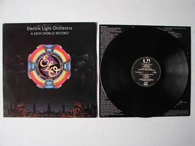 Rare Electric Light Orchestra 1976 A New World Record Australia Lp Jeff Lynne • $15