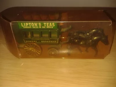 Lledo Days Gone Horse Cart Lipton Teas Diecast Vehicle Vintage Model (C37) • $6.21