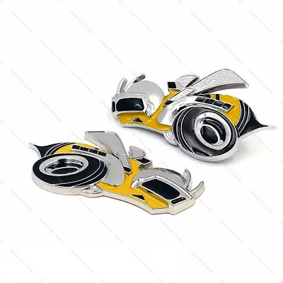$109.38 • Buy 2x New 392 6.4l Super Bee Fender Badge Replacement Emblem Trunk Badge Hood