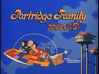 The Partridge Family 2200 A.D. (16 Cartoon) Complete Animated Series On 1 DVD • $9.99