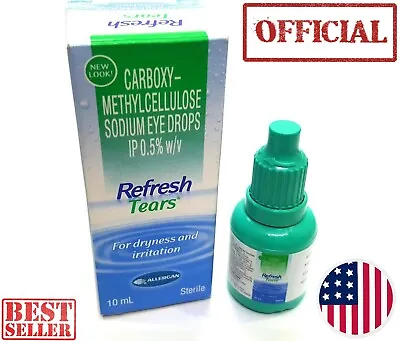 $43.94 • Buy Refresh Tears OFFICIAL USA Fresh Lubricant Eye Drops Exp 2024 Eyes VISION