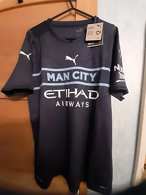 Manchester City 3rd Shirt 2021/22mediumofficial Pumabnwt • £45