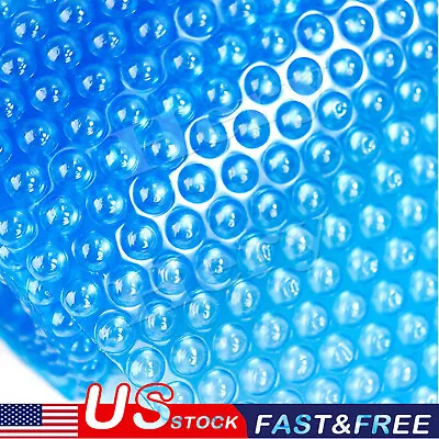 20x40 Ft Cuttable Pool Solar Cover Swimming Pools Heat Retaining Blanket 300um • $179