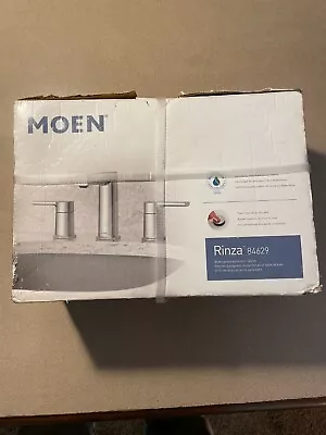 Moen 84629 Rinza 2 Handle Widespread Bathroom Faucet Trim Polished Chrome NIB • $80