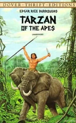 $22.58 • Buy Tarzan Of The Apes (Dover Thrift S.) By Burroughs, Edgar Rice