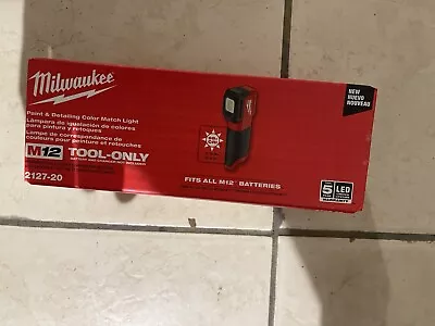 Milwaukee M12 2127-20 12V Li-Ion Cordless Paint & Detailing Color Worklight • $105