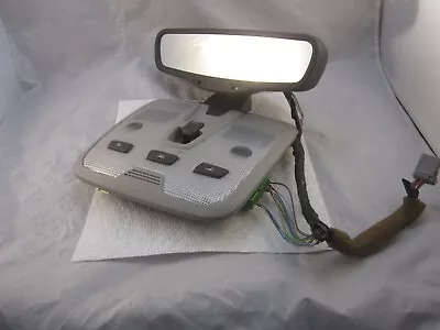 1999-2001 VOLVO S80 Manual DIM REAR VIEW MIRROR W/ ROOF CONSOLE W/ SUNROOF CONTR • $50.99