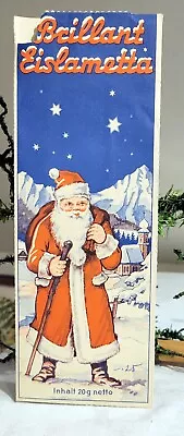 Second Santa Walking Stick In Snow. German Lametta Tinsel Icicles For Tree • $0.99