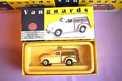 Vanguards :    Va 10005     Morris Minor Traveller    In Cream. • $17.25
