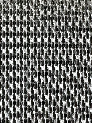 MARINE GRADE 54  Black Diamond Pattern Vinyl Fabric Boat Auto Upholstery 09.1491 • $3.95