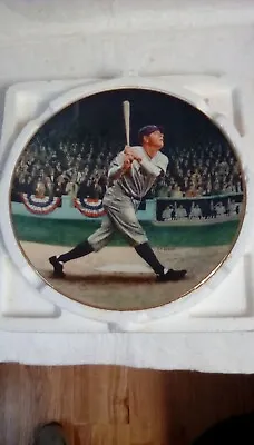 The Bradford Exchange Babe Ruth The Called Shot Collector's Plate 8  • $7.95