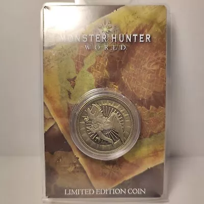 Monster Hunter World Nergigante Coin Official Capcom Limited Edition Collectible • $14.98