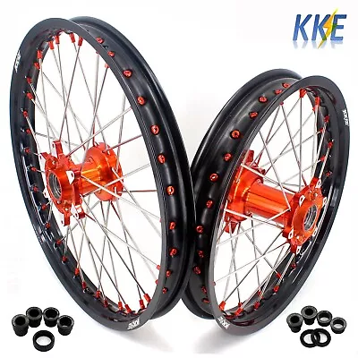 KKE 21-18'' Cast Wheels Fit KTM EXC F SX XCF XC SXF XCW 125 250 350CC 2003-2024 • $449