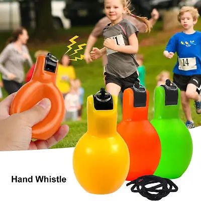 Hand Squeeze Whistle Ideal For Coaches Referees And Officials • $19.89