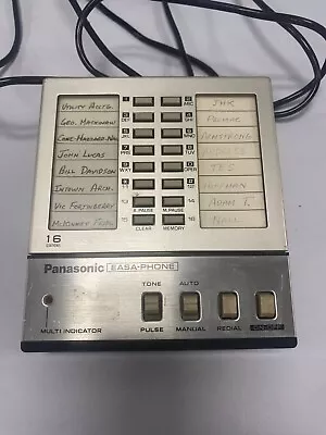 Vintage Panasonic KX Easa-Phone  Station Automatic Telephone Dialer Bank • $29.95