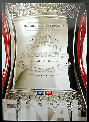 Manchester City V Stoke City   FA Cup Final    14-5-2011 • £5.95