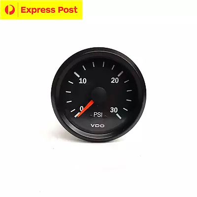 VDO 52mm 30 PSI BOOST GAUGE AUTOMOTIVE 4WD BRAND NEW...!  • $100077.20